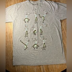Rick and Morty Tshirt - gray - size large